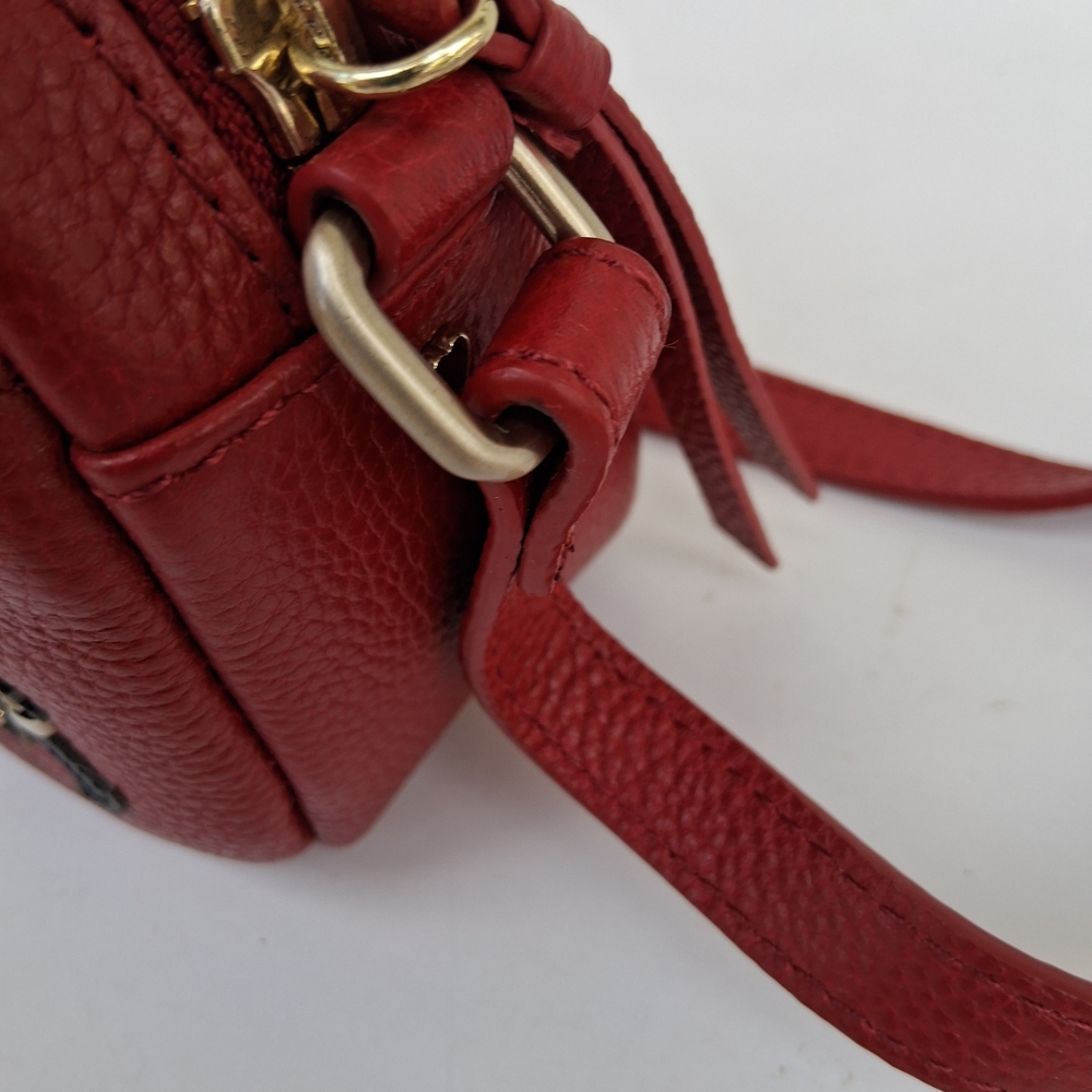 RADLEY LONDON Red Crossbody Bag with Hello London Design - Picture 7 of 16